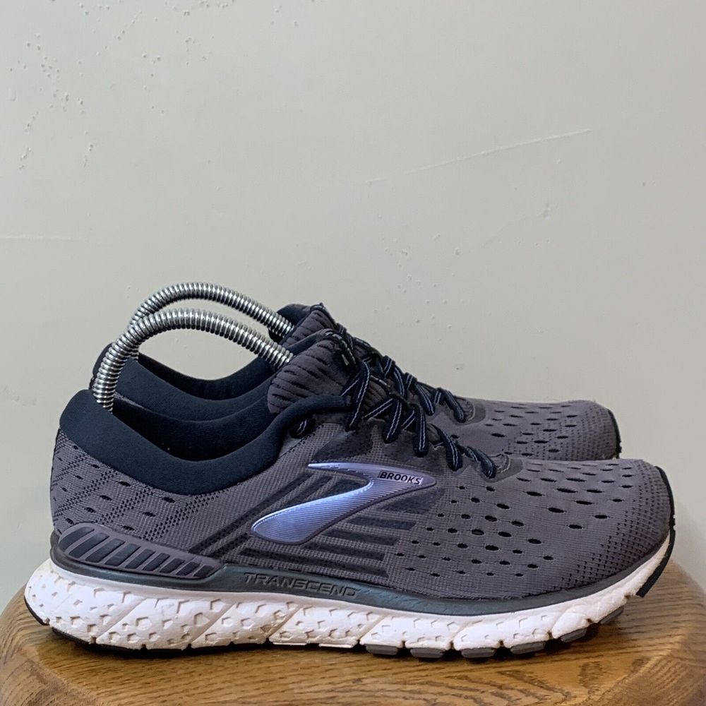 Brooks Transcend 6 Women's Size 9 B (Medium) Running Shoes Gray Blue